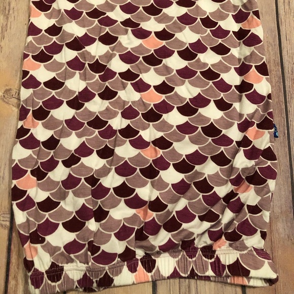 Kickee sweet pea scales nightgown